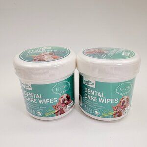 2 Smile DenX Dental Wipes for Dogs & Cats